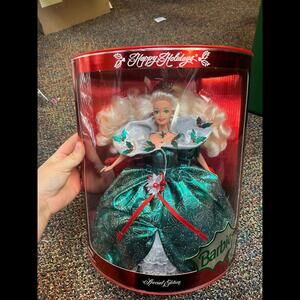 1995 happy‎ holiday Barbie